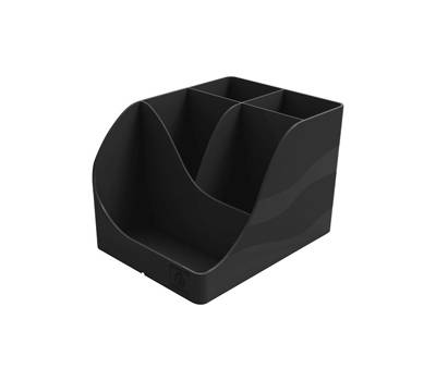 Portapenne Pen Wave NeoDeco - 15,5 x 11,9 x 10,9 cm - nero - Exacompta - 69514D - 9002493695146 - DMwebShop Portapenne Pen Wave NeoDeco - 15,5 x 11,9 x 10,9 cm - nero - Exacompta - 69514D - 9002493695146 - DMwebShop
