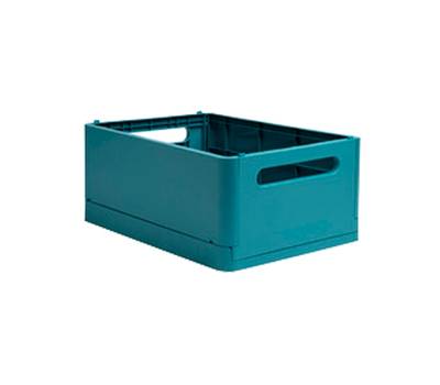 Scatola pieghevole The Smart Case maxi Skandi - 37,5 x 27,5 x 16,3 cm - blu pacifico - Exacompta - 27234D - 9002493272347 - DMwebShop