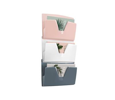 Portadocumenti da parete 170 Min Mineral - 3 tasche A4 - rosa-grigio-bianco - Cep - 1001701681 - 3462159018119 - DMwebShop Portadocumenti da parete 170 Min Mineral - 3 tasche A4 - rosa-grigio-bianco - Cep - 1001701681 - 3462159018119 - DMwebShop