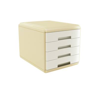 Cassettiera Vintage Milk - 4 cassetti - 29,5 x 38,5 x 28,2 cm - avorio - Arda - 18P4PMI - 8003438032225 - DMwebShop