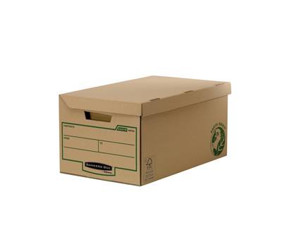 Scatola maxi Earth Series - con coperchio a ribalta - 37,8 x 28,7 x 54,5 cm - avana - Fellowes - conf. 10 pezzi - Bankers Box - 4472205 - 43859708024 - DMwebShop
