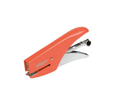 Cucitrice a pinza Allegra Fluo passo 6 arancio - 10872