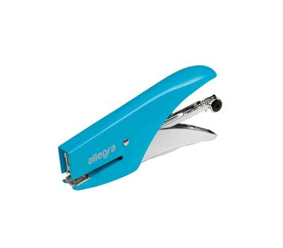Cucitrice a pinza Allegra Fluo passo 6 azzurro - 10878