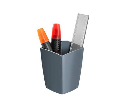 Portapenne 530 Mineral 7,4 x 7,4 x 9,5 cm grigio - 10467