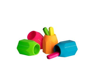 Portapenne Monocromo 9,5 x 7,5 x 7 cm silicone soft touch - 10511