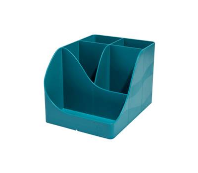 Portapenne Pen Wave Skandi 15,5 x 11,9 x 10,9 cm blu pacifico - 10430 Portapenne Pen Wave Skandi 15,5 x 11,9 x 10,9 cm blu pacifico - 10430