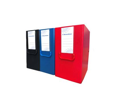 Scatola archivio con maniglia - dorso 16 cm - 25 x 35 cm - rosso - Starline - YCP-PPL16RO-STL5091 - 8025133128287 - DMwebShop