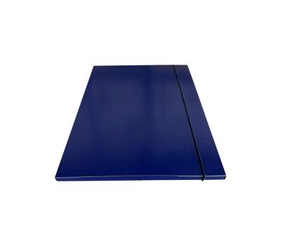 Cartella con elastico tondo - dorso 1 cm - blu - conf. 5 pezzi - Starline - CP01ELBL-STL5300 - 8025133127907 - DMwebShop