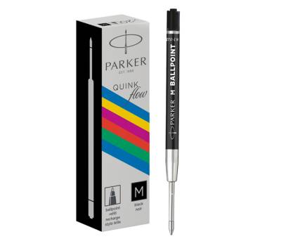 Refill sfera Quinkflow - punta media - plastica - nero - conf. 20 pezzi - Parker - 2168602 - 3026981686023A - DMwebShop