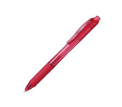 Roller a scatto Energel x BLN 104 - punta 0,4 mm - rosso - Pentel - BLN104-BX - 884851019240 - DMwebShop