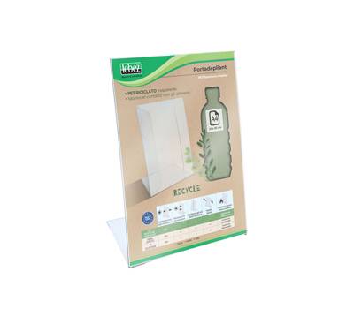 Portadepliant - 21 x 30 cm - PET riciclato - Lebez - 81756 - 8007509118962 - DMwebShop