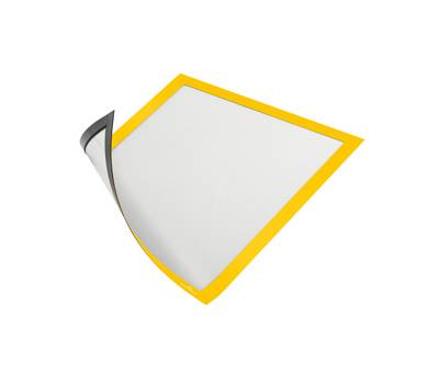 Cornice Duraframe Magnetic - A4 - 21 x 29,7 cm - giallo - conf. 5 pezzi - Durable - 4869-04 - 4005546736358A - DMwebShop