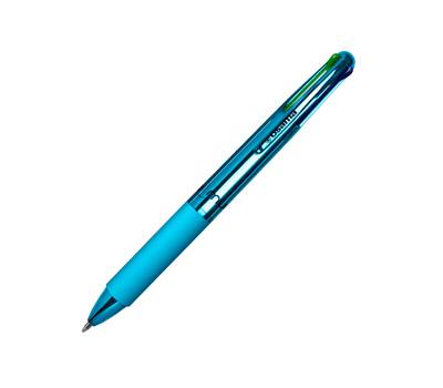 Penna a sfera 4 Multi Chrome - punta 1 mm - 4 colori - sky - conf. 12 pezzi - Osama - OW 84018638 - 8059484018638 - DMwebShop