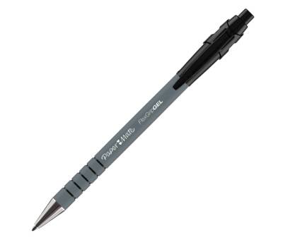 Penna a sfera Flexgrip Gel - punta 0,7 mm - nero - conf. 12 pezzi - Papermate - 2108217 - 3026981167201 - DMwebShop
