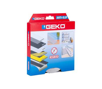 Nastro adesivo antiscivolo fosforescente Antislip - 2,5 cm x 15 mt - giallo - Geko - 220/207 - 8014846521072 - DMwebShop