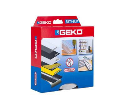 Nastro adesivo antiscivolo fosforescente Antislip - 5 cm x 15 mt - giallo - Geko - 220/208 - 8014846521089 - DMwebShop