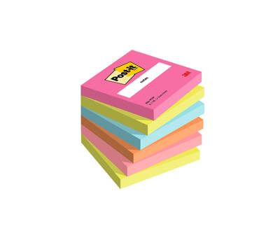 Blocco - 654-POP - 76 x 76 mm - 100 fogli - colori Popmistic - conf. 6 pezzi - Post-it - 7100259210 - 4054596926110 - DMwebShop