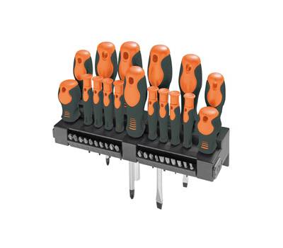 Cacciaviti - con portainserto e bits - misure assortite - conf. 37 pezzi - Valex - 1463898 - 8004878713231 - DMwebShop