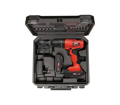 Trapano avvitatore M-TAP1 18 K1 - con percussione - in valigetta - a batteria al litio - 18 V -Valex - Valex - 1429410 - 8004878706745 - DMwebShop