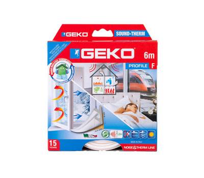 Guarnizione adesiva per l'isolamento di porte e finestre SOUND-THERM - fessura 1-4 mm - 6 mt - bianco - Geko - 3300/2 - 8014846200199 - DMwebShop