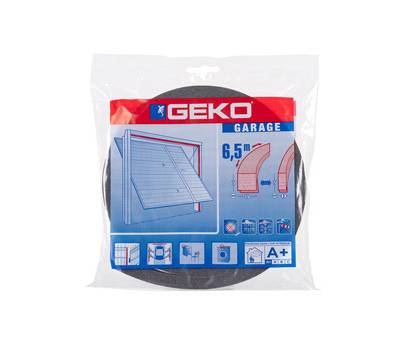 Guarnizione adesiva per isolamento garage - 17 mm x 6,5 mt - resina - antracite - Geko - 1100/51 - 8014846176500 - DMwebShop
