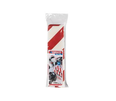 Pannello antiurto adesivo Box - 13,7 x 100 cm - bianco-rosso - conf. 2 pezzi - Geko - 1810/07 - 8014846001055 - DMwebShop