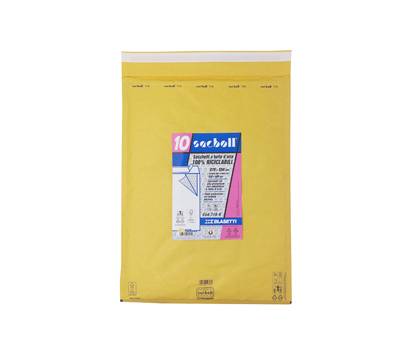 Busta imbottita Sacboll - formato K - 37 x 55 cm - carta - avana - conf. 10 pezzi - Blasetti - 0718 - 8007758105188 - DMwebShop