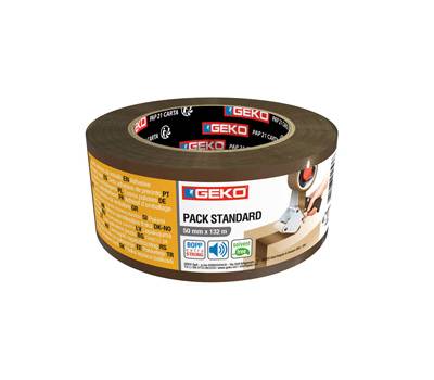 Nastro adesivo - 5 cm x 132 mt - PLP - avana - Geko - 18000-58 - 18000/58 - 8014846531323 - DMwebShop