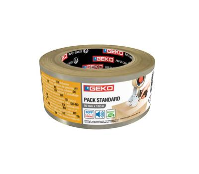 Nastro adesivo - 5 cm x 132 mt - PLP - trasparente - Geko - 18000-60 - 18000/60 - 8014846531101 - DMwebShop
