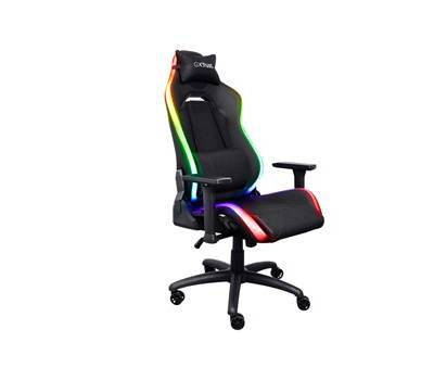 Sedia gaming GXT719 RUYA RGB - nero - Trust - 25185 - 8713439251852 - DMwebShop