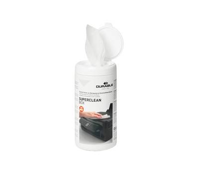 Salvietta detergente per superfici in plastica superclean box - conf. 100 pezzi - Durable - 5708-02 - 4005546570020 - DMwebShop
