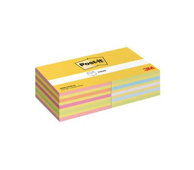 Blocco foglietti Cubo 2028-0CPPX2 - 76 x 76 mm colori assortiti neon pastel - 11728