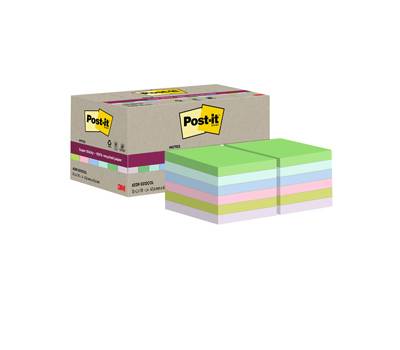 Blocco foglietti SuperSticky Green 622R SS12COL 47,6 x 47,6 mm 70 fogli - 11718 Blocco foglietti SuperSticky Green 622R SS12COL 47,6 x 47,6 mm 70 fogli - 11718