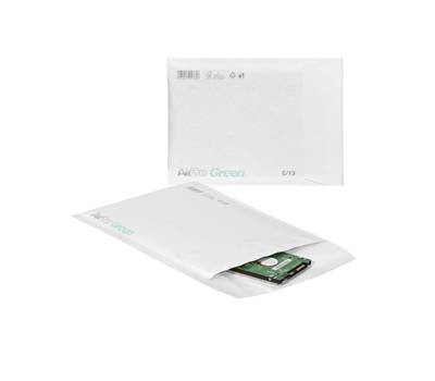 Busta imbottita AirPro Green C 13,17 x 21,5 cm carta bianco Bong Packaging 12281 - 12137