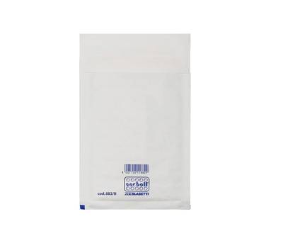 Busta imbottita Sacboll formato A 14 x 27 cm carta bianco Blasetti 0882 - 12060