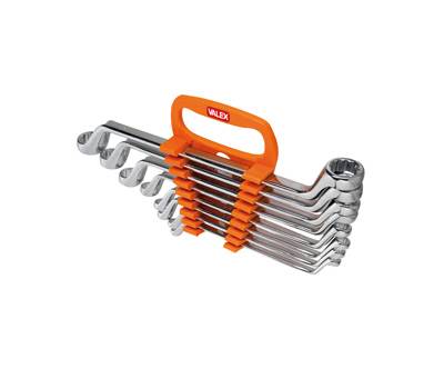 Chiavi poligonale doppie curvate misure assortite CRV - 12707