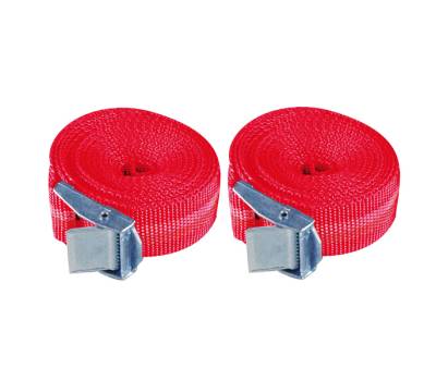 Cinghie con fibia in metallo per carichi fino a 250 kg 25 mm x 2,5 mt Valex 1961274 - 12739