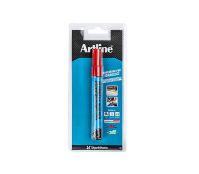 Marcatore permanente per elettricisti punta tonda 1,5 mm rosso - 14116