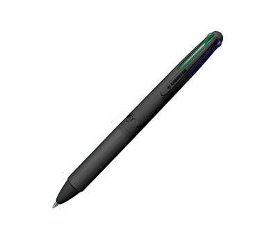 Penna a sfera 4 Multi Urban punta 1 mm 4 colori all black - 14573 Penna a sfera 4 Multi Urban punta 1 mm 4 colori all black - 14573