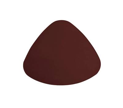 Sottopiatto sagomato Talk 43 x 35 cm bordeaux - 11993