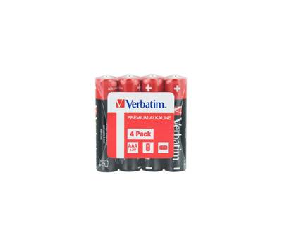 Blister 4 Pile - alkaline - ministilo - AAA - Verbatim - 49500 - 23942495000 - DMwebShop