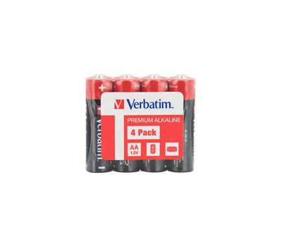 Scatola 4 Pile alkaline stilo - AA - Verbatim - 49501 - 23942495017 - DMwebShop