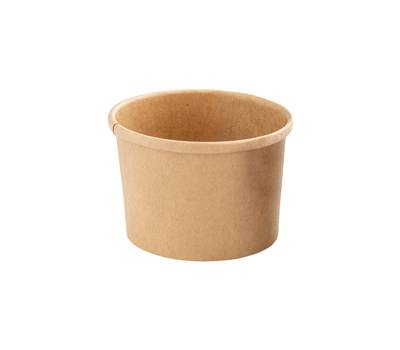 Bowl per zuppe monouso - 360 ml - cartoncino - avana - conf. 25 pezzi - Signor Bio - PBC100BIO25C - 8055715783498 - DMwebShop