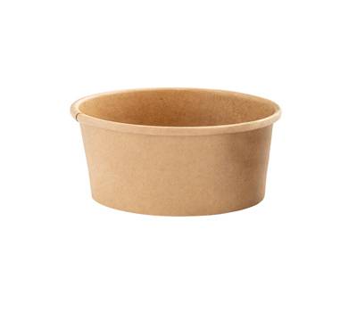 Bowl per zuppe monouso - 180 ml - cartoncino - avana - conf. 25 pezzi - Signor Bio - PBC103BIO25C - 8055715783818 - DMwebShop
