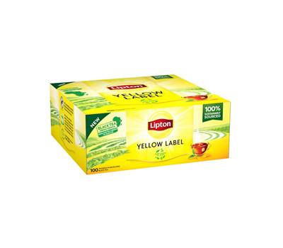 Te' nero - Yellow Label - in filtro - conf. 100 pezzi - Lipton - 69571039 - 8720608011568 - DMwebShop