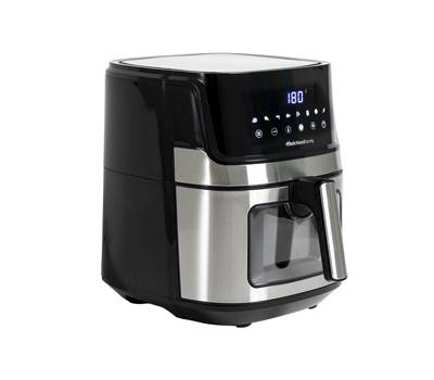 Friggitrice ad aria smart Ginevra - 26,8 x 33,7 x 34,2 cm - 6,5 lt - nero - Melchioni Family - 118340033 - 8006012372113 - DMwebShop