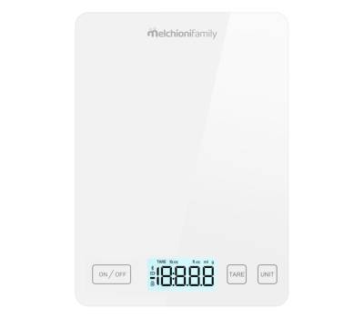 Bilancia da cucina Smarty - con connessione wi-fi - peso massimo 5 kg - bianco - Melchioni Family - 118210028 - 8006012372540 - DMwebShop