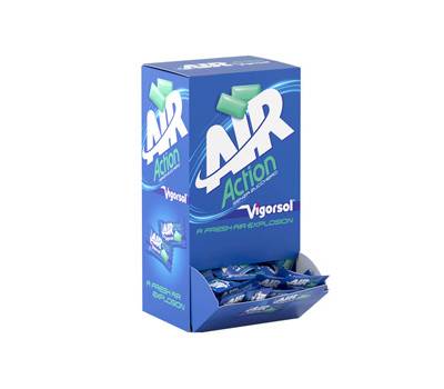 Gomma da masticare Air Action - conf. 250 pezzi - Vigorsol - 9637101 - DMwebShop