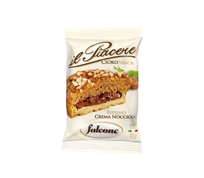 Il Piacere Cioco Snack - nocciola - 60 gr - Falcone - conf. 36 pezzi - Dolciaria Falcone - 01-0637 - 8023696000279 - DMwebShop
