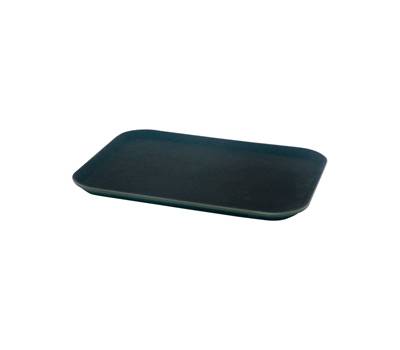 Vassoio rettangolare antiscivolo - 25 x 35 cm - PP - nero - Leone - T5020 - 8024112050205 - DMwebShop